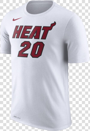 Justise Winslow Nike Miami Heat White Name  amp  Number   Lebron James Miami Heat  HD Png Download