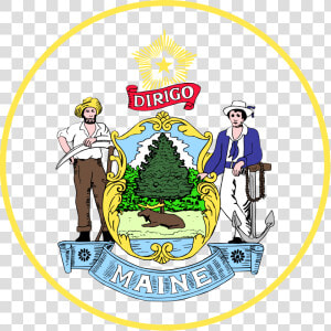 Seal Of Maine  HD Png Download