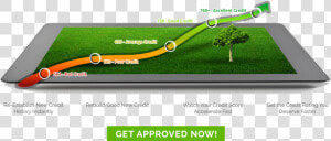 Credit Score Improvement Can Be A Reality For You With   Lawn  HD Png Download