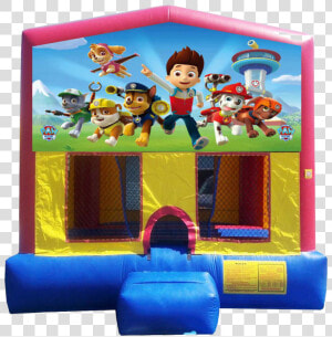 Paw Patrol Bounce House   Paw Patrol Jumper With Slide  HD Png Download