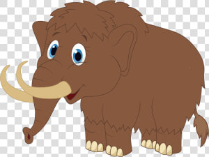 Clipart Food Elephant   Woolly Mammoth Clipart  HD Png Download