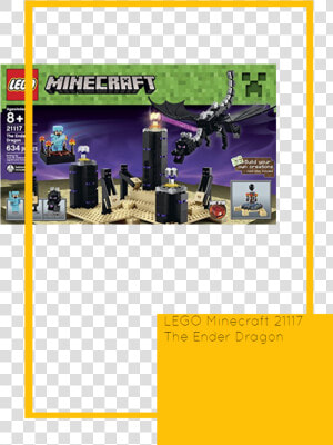 Lego Minecraft Ender Dragon Precio  HD Png Download