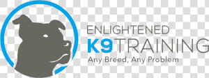 Enlightened K9 Training Llc Logo   Graphic Design  HD Png Download