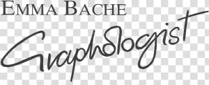 Emma Bache Graphology   Calligraphy  HD Png Download