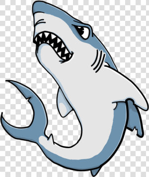 Shark Animated Cartoon Clip Art   Animated Shark Transparent  HD Png Download