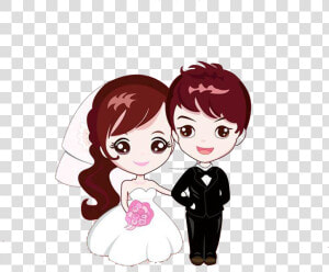 Clip Art Romance Couple Drawing Cartoon   Cute Wedding Couple Cartoon Png  Transparent Png