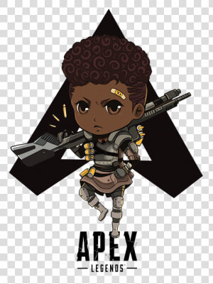 Bangalore Apex Chibi  HD Png Download