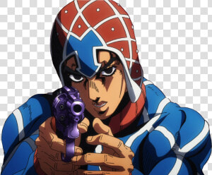 Transparent Killer Queen Jojo Png   Guido Mista  Png Download