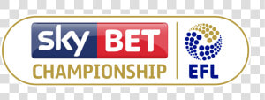 Transparent Bet Logo Png   Efl Championship Logo  Png Download