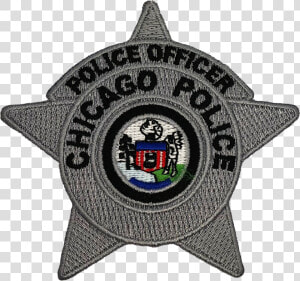 Chicago Police Star Patch   Png Download   Emblem  Transparent Png