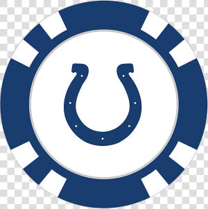 Indianapolis Colts Poker Chip Ball Marker   Transparent Cleveland Indians Logo  HD Png Download