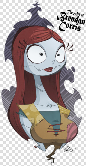 Here’s Another Quick Nightmare Before Christmas Bust   Sally The Nightmare Before Christmas Drawing  HD Png Download