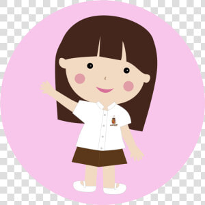 Girl Icon 01 01   School Girl Icon Png  Transparent Png