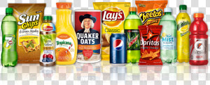 Arrangement Of Pepsico Mega Brands Inlcuding 7up  Sunchips   HD Png Download