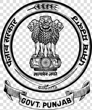 Govt Of Punjab India Logo  HD Png Download