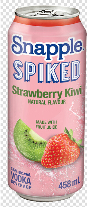 Snapple Spiked Strawberry Kiwi Vodka 458 Ml   Snapple Spiked Strawberry Kiwi  HD Png Download