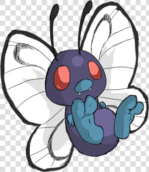 Butterfree   Png Download   Cartoon  Transparent Png