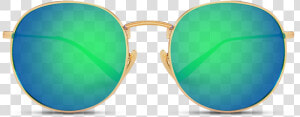 Round Glasses Png  circle Sunglasses  Vintage Round   Reflection  Transparent Png