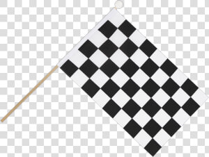 Racing Flags Checkerboard Road   Flag Man In Racing  HD Png Download