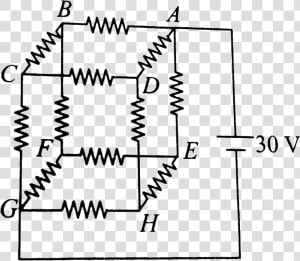 Equivalent Resistance For Cube  HD Png Download