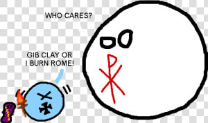 Polandball Wiki   Western Roman Empire Polandball  HD Png Download