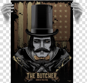 The Butcher Ap Screen Print By Matthew Johnson   Screen Print Horror Movie  HD Png Download