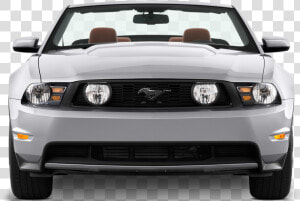 Front View Muscle Car Grill Png   2010 Mustang Front View  Transparent Png