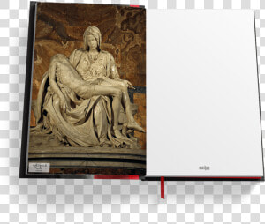 Books Artists  A z Michelangelo His Life And Works   Saint Peter  39 s Basilica  Pietà  HD Png Download