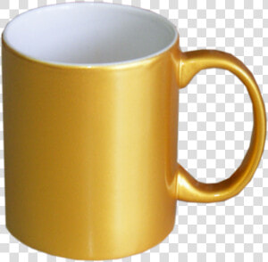 Transparent Taza Png   Taza De Cafe Dorada  Png Download