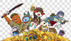 Image   Yokai Watch Busters 2  HD Png Download