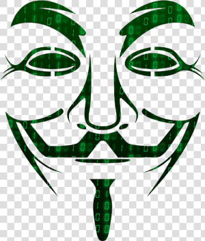 Hacker Png Image Free Download   Guy Fawkes Mask  Transparent Png