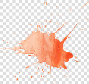 Orange Watercolor Splatter 11   Orange Paint Splash Color Png  Transparent Png