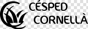 Logo Cesped Cornella Blk min   Graphics  HD Png Download