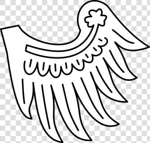 Wings Heraldic Transparent  HD Png Download