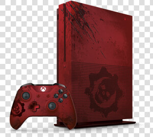 Xbox One S “gears Of War 4” Limited Edition 2tb Bundle   Xbox One S Gears Of War Edition  HD Png Download