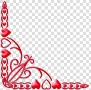 Transparent Corner Ornament Png   Love Corner Png  Png Download