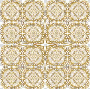 Graphic  Pattern  Intricate  Gold  Design  Decor  Tile   Circle  HD Png Download