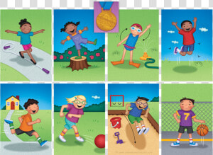 Backyard Cricket Games Cartoon  HD Png Download