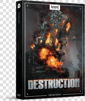 Destruction Sound Effects Library Product Box  HD Png Download