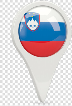 Round Pin Icon   Flag Of Slovenia  HD Png Download