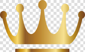 Vector Hand painted Gold Crown Png Download   Crown Gold Vector Png  Transparent Png