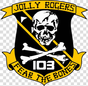 Jolly Rogers Squadron Logo  HD Png Download