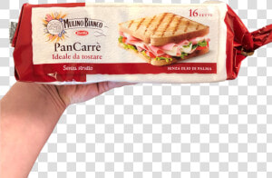 Mulino Bianco Pancarre 16 Slices White Bread Gr 285   Hot Dog Bun  HD Png Download