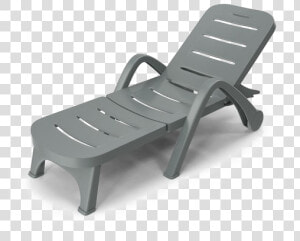 Plastic Furniture Transparent Images Png   Sunlounger  Png Download