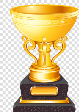 Trophy Golden Gold Cup Football Medal Clipart   Football Trophy Png  Transparent Png