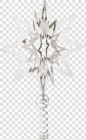 Star For The Christmas Tree  Medium  Palladium Plated   Georg Jensen Julestjerne  HD Png Download