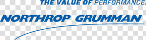 Northrop Grumman Value Of Performance  HD Png Download