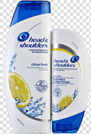 Head  amp  Shoulders Citrus Fresh Shampoo  amp  Conditioner   Head And Shoulders 1000ml  HD Png Download