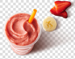 Strawberry Banana Smoothie Png  Transparent Png