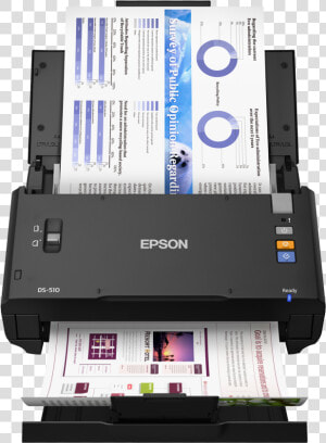 Epson Workforce Ds 510   Epson 520 Scanner  HD Png Download